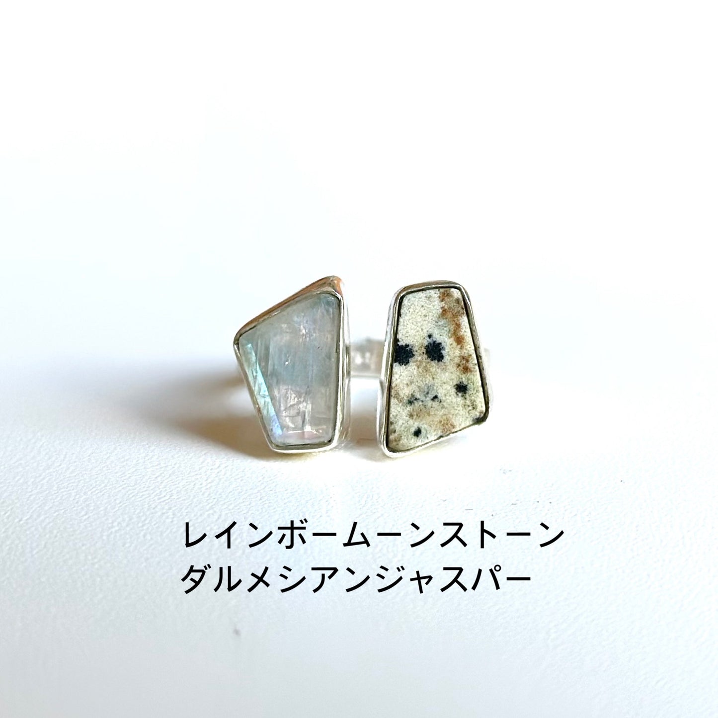 Silver925 2stone ring 4