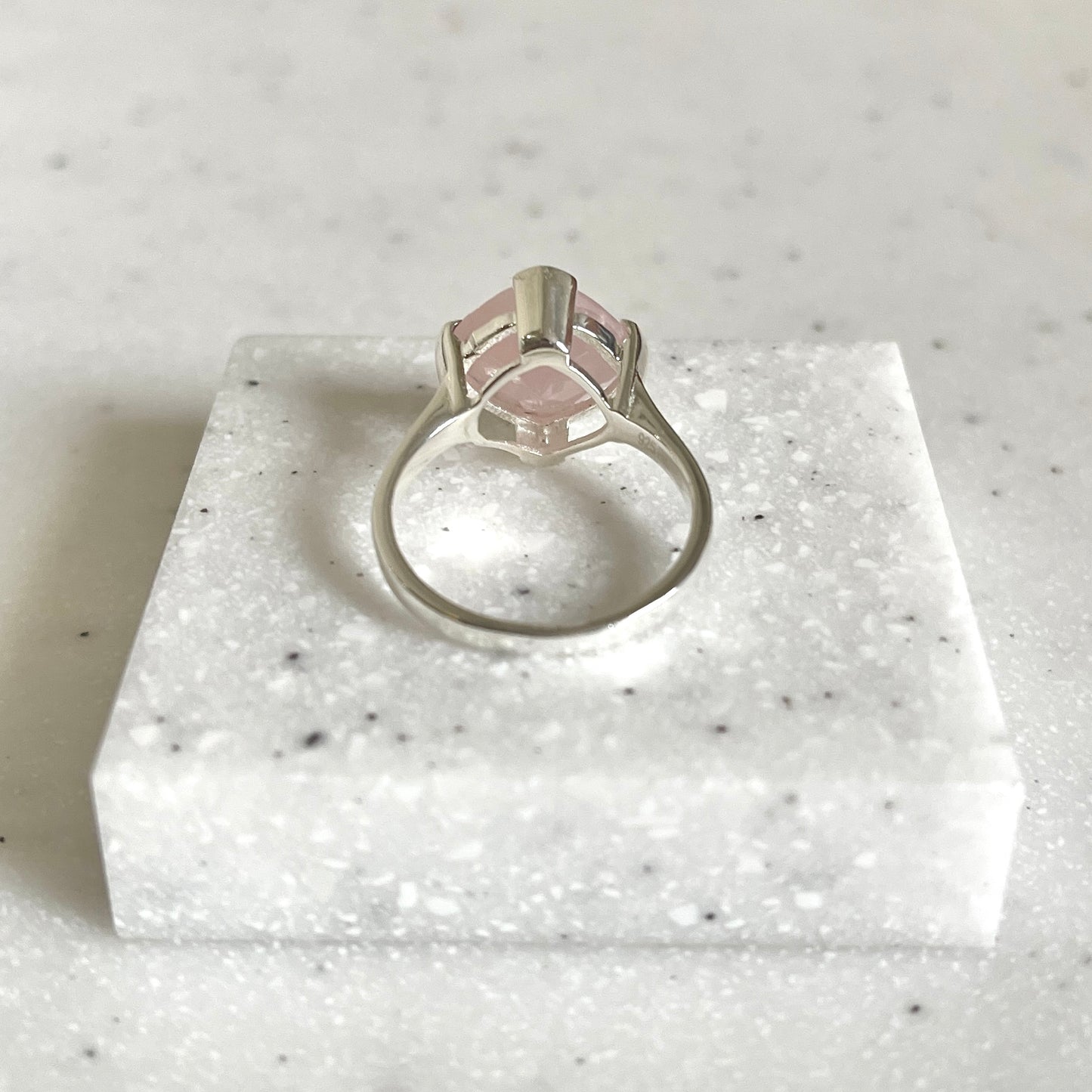 Silver925 Square ring 3