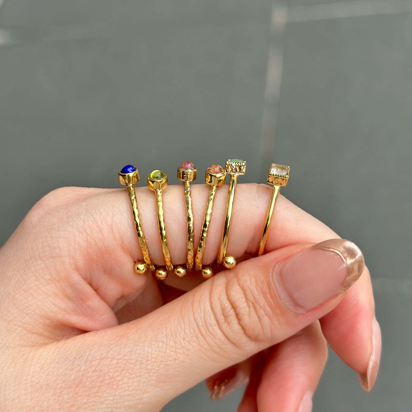 Brass petit ring 1