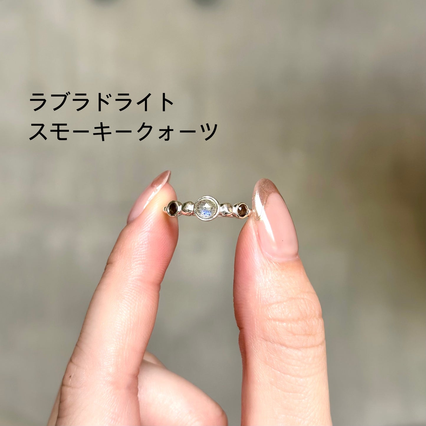 Silver925 3stone ring