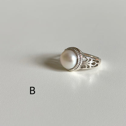 Pearl design ring 6