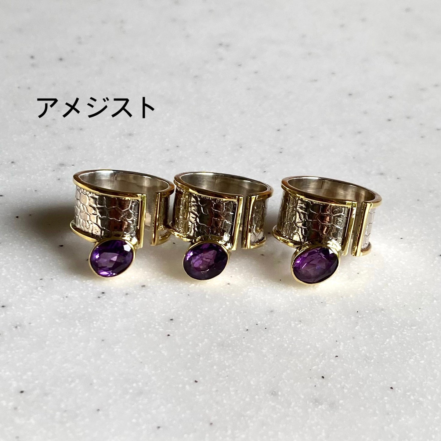 Silver925&Brass design ring