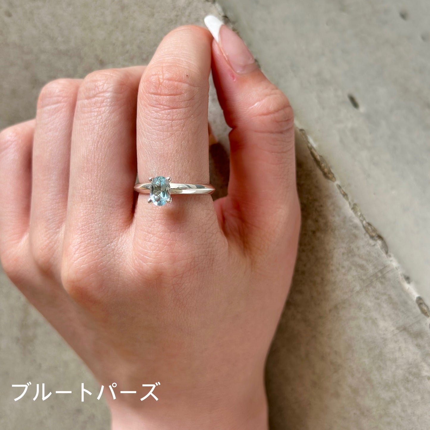 Silver925 tatezume ring