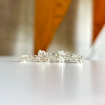 Silver925 plain ring 46