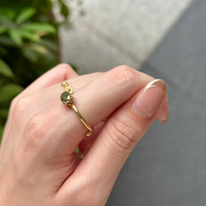 Brass petit ring 4