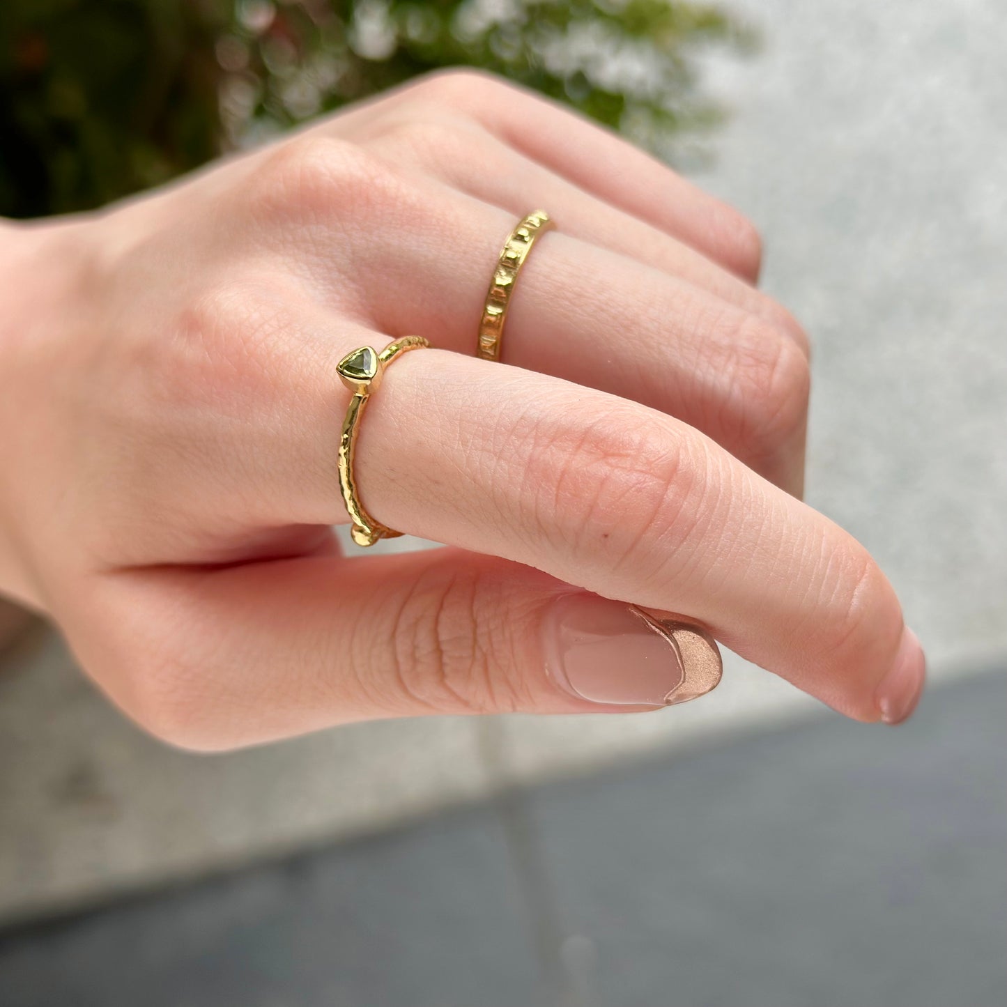 Brass petit ring 2