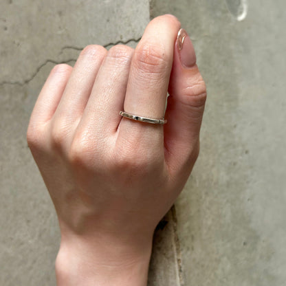 Silver925 plain ring 44