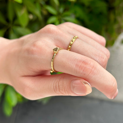 Brass petit ring 2