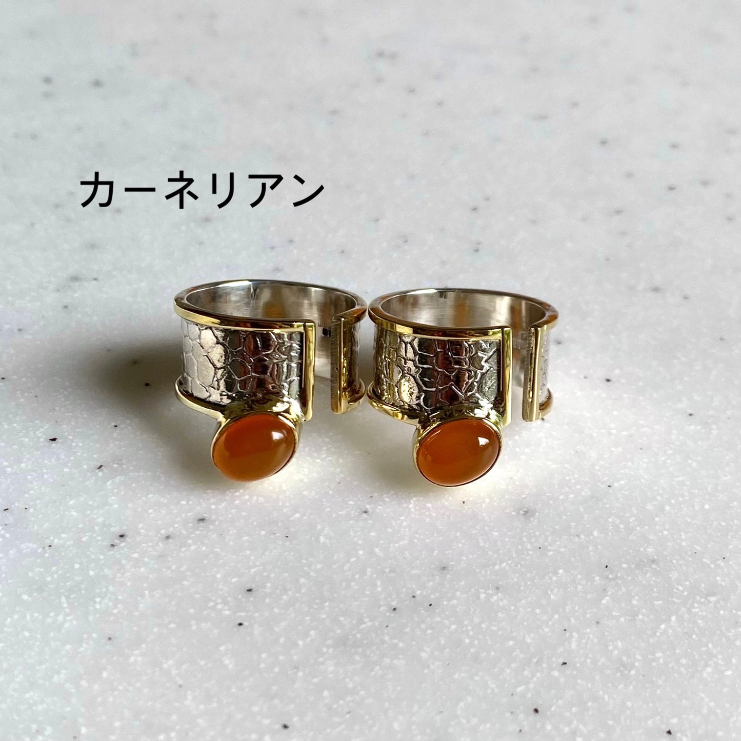 Silver925&Brass design ring