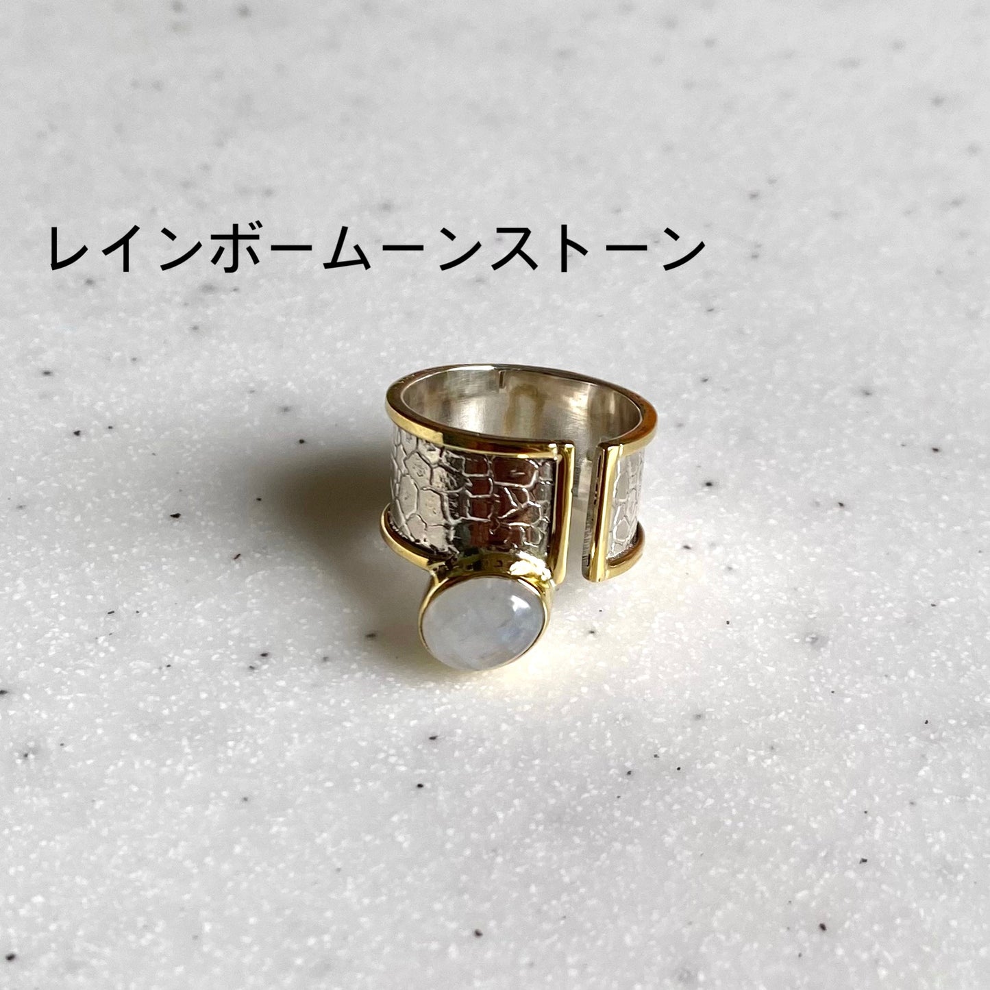 Silver925&Brass design ring