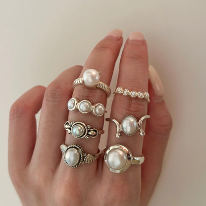 Pearl design ring 3