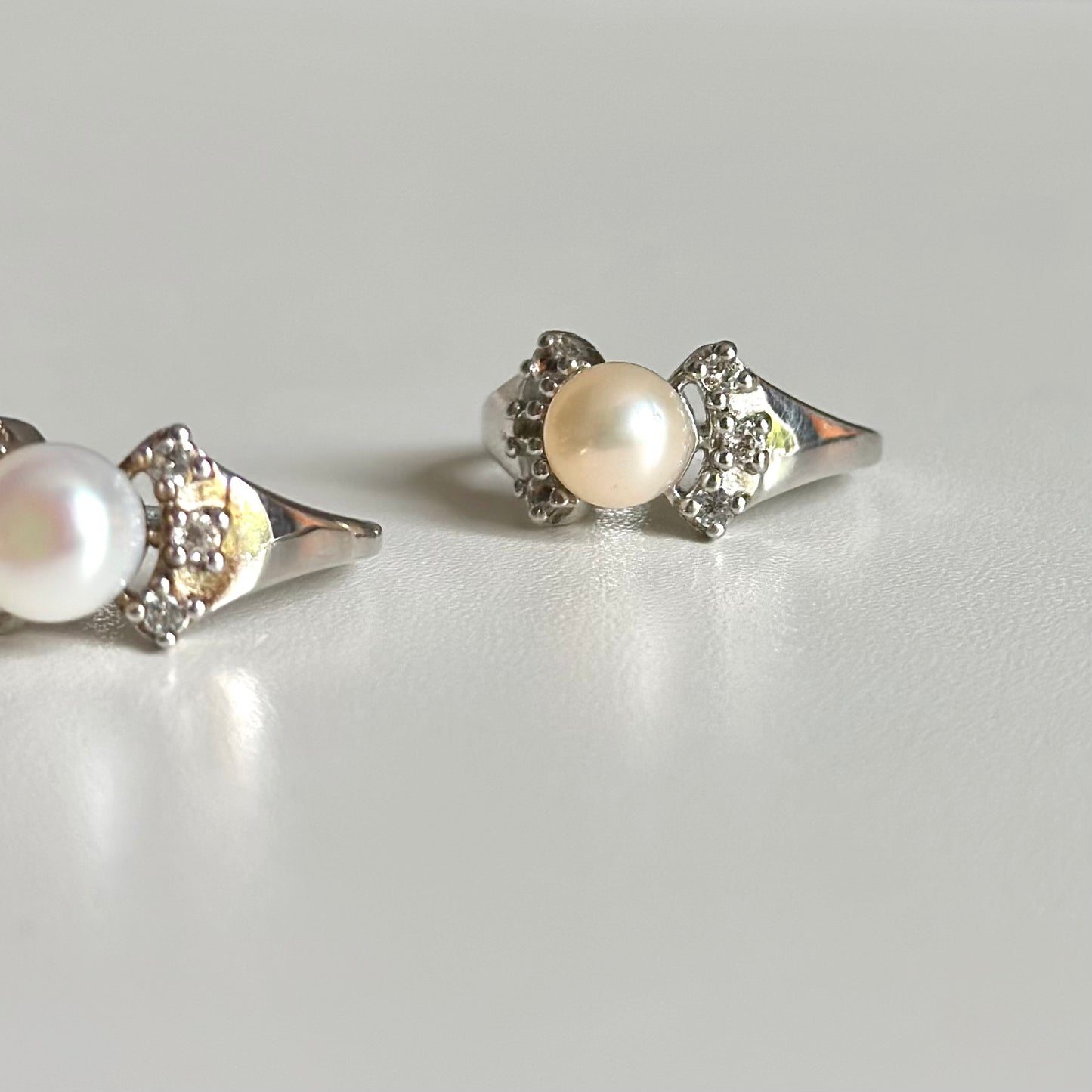 【poco】Pearl design ring 4