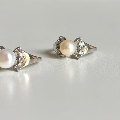 【poco】Pearl design ring 4