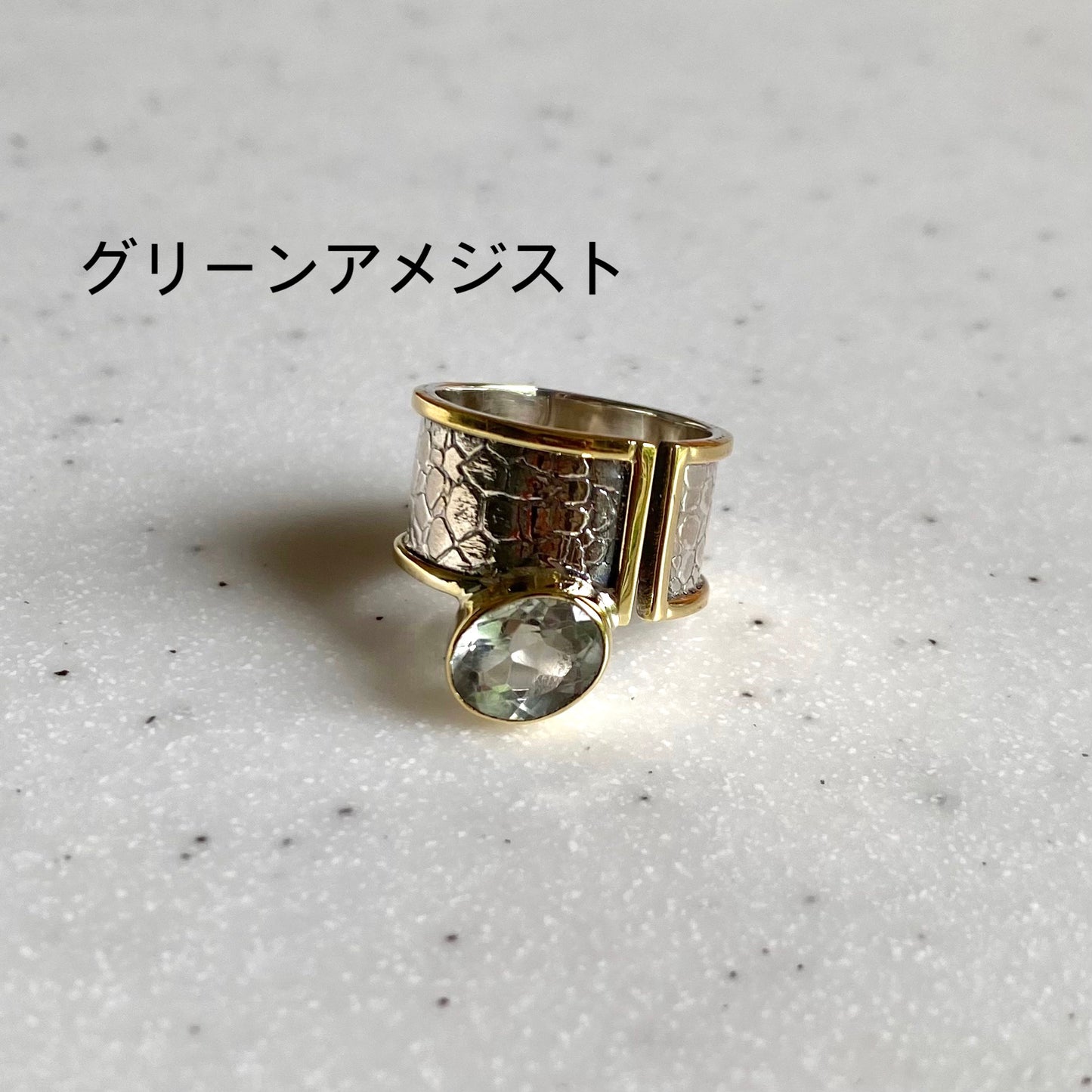 Silver925&Brass design ring
