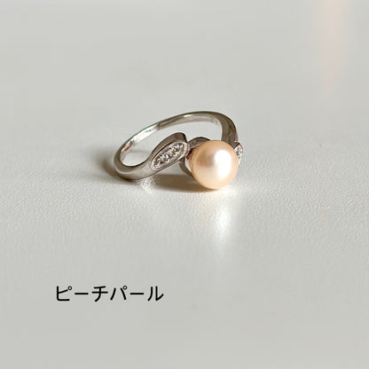 【poco】Pearl design ring 2