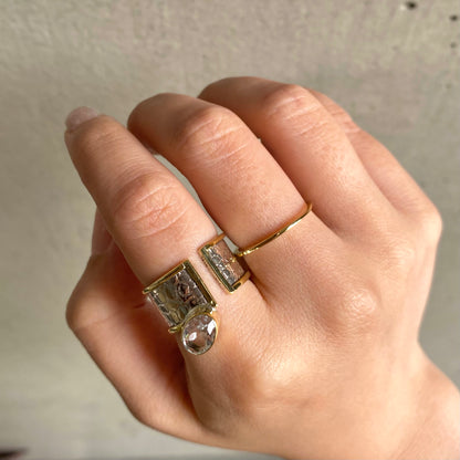 Silver925&Brass design ring