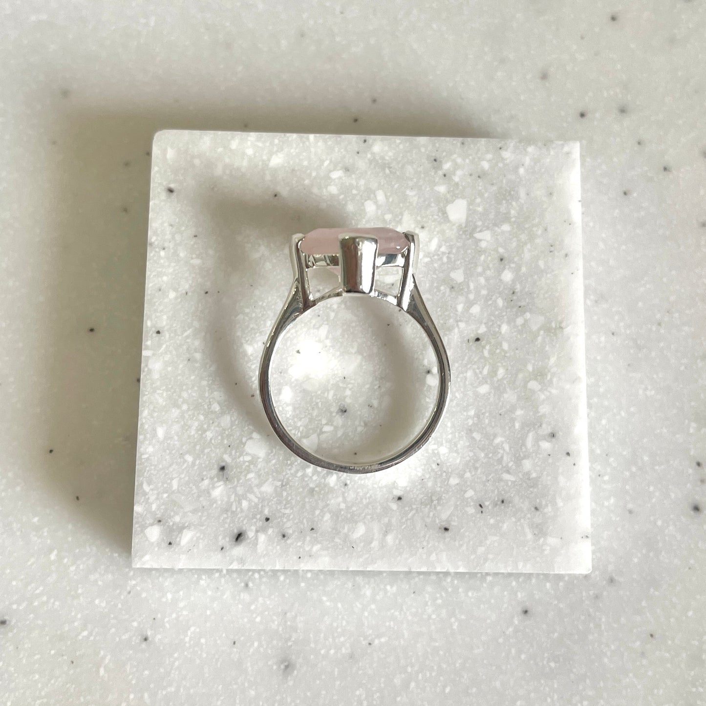 Silver925 Square ring 3