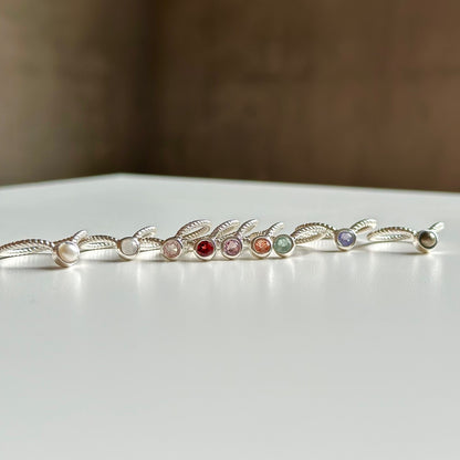 Silver925 V petit ring