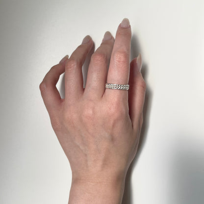 Silver925 plain ring 41