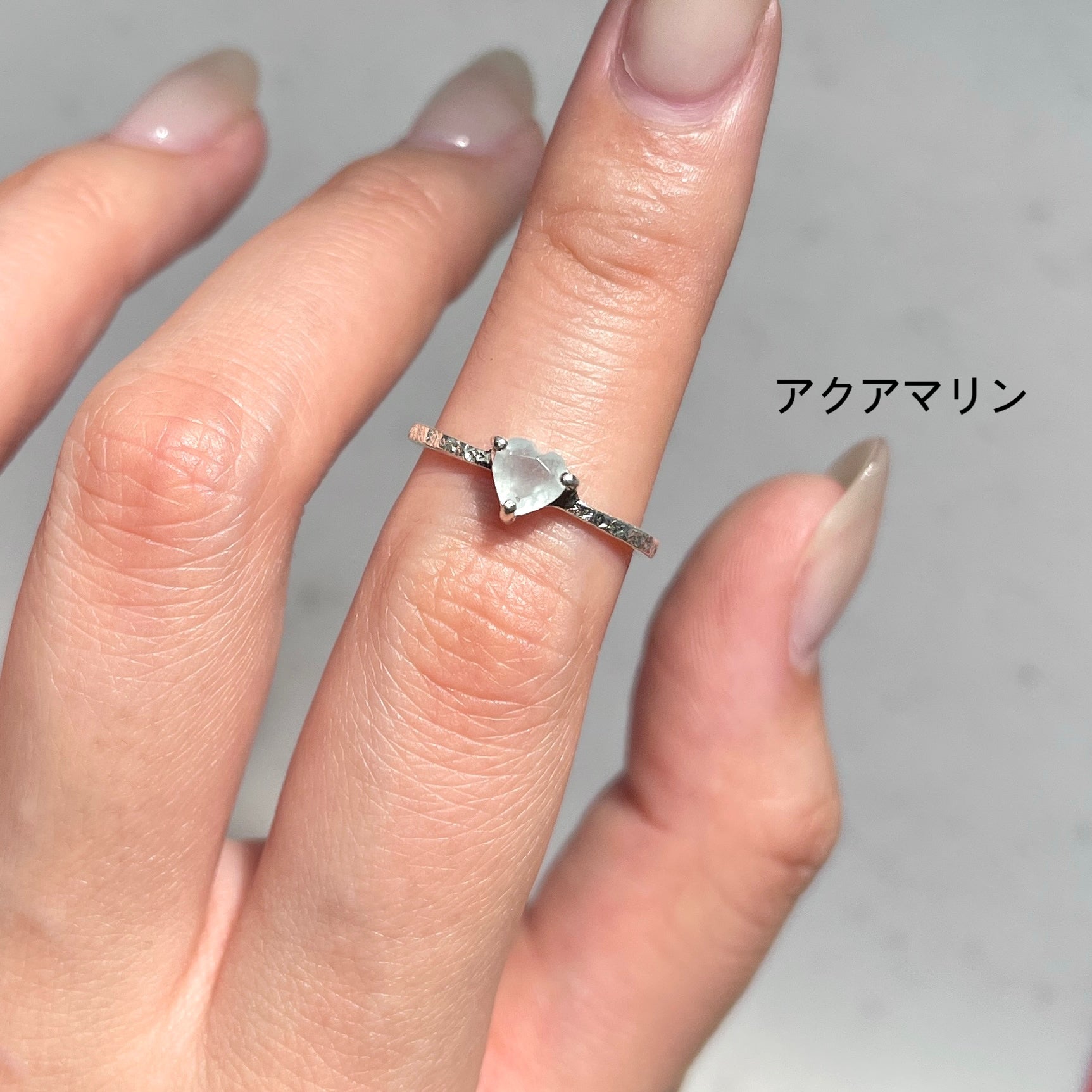 Silver925 Heart petit ring