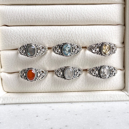 Botanical design ring 3