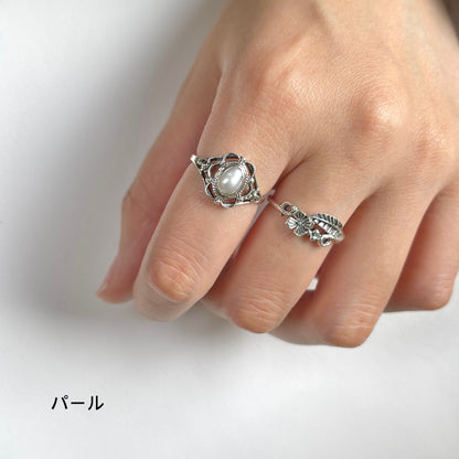 Botanical design ring 1
