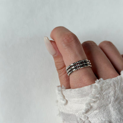 Silver925 plain ring 12