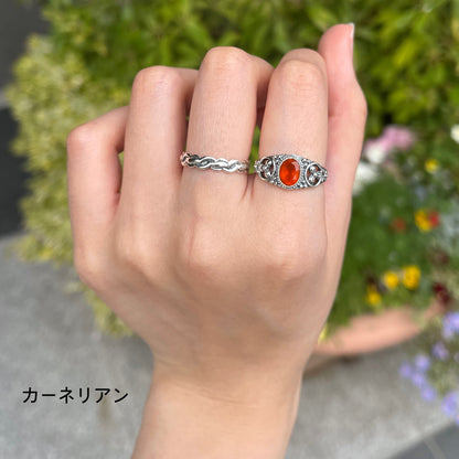 Botanical design ring 3