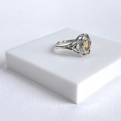 Botanical design ring 1